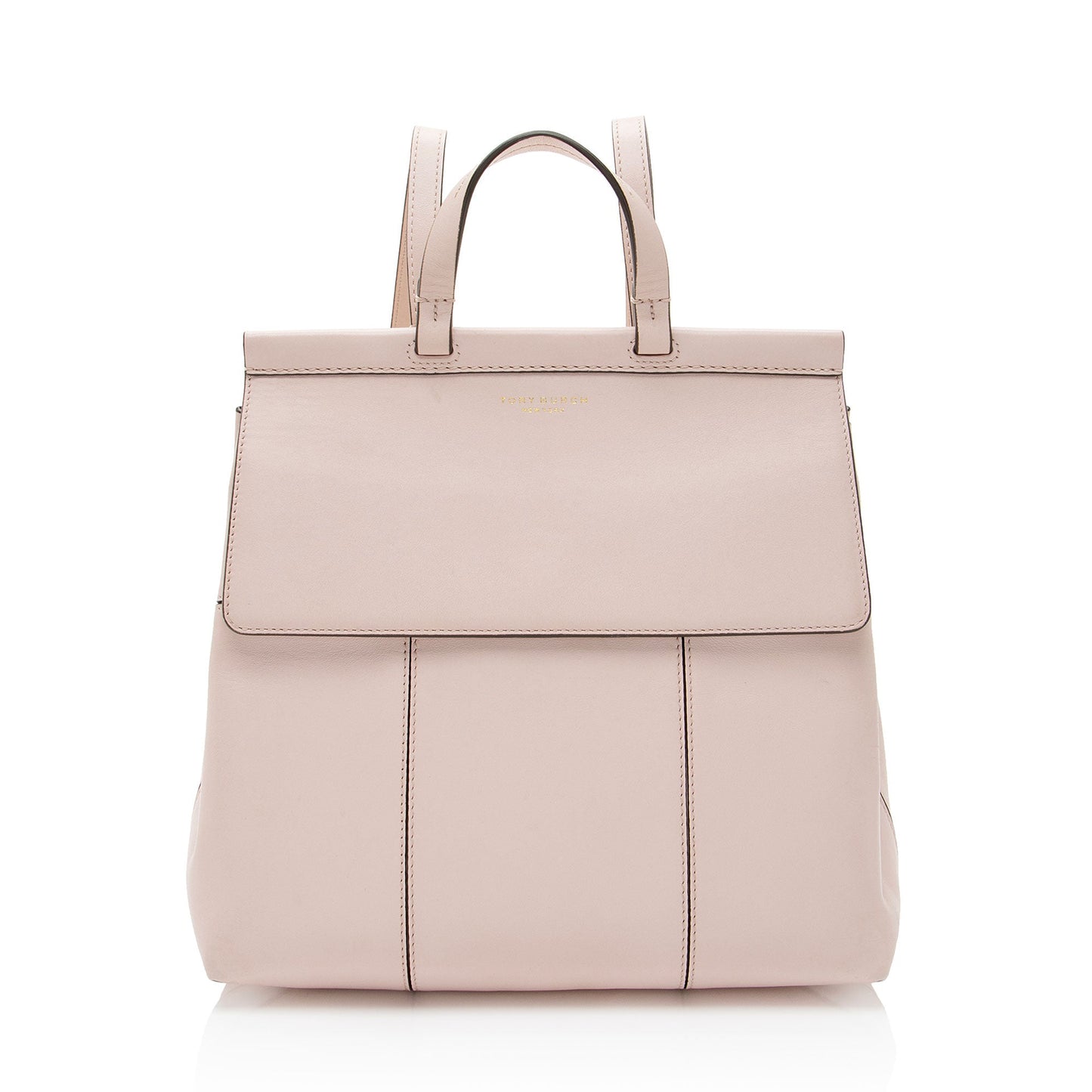 Tory Burch Leather Block T Backpack