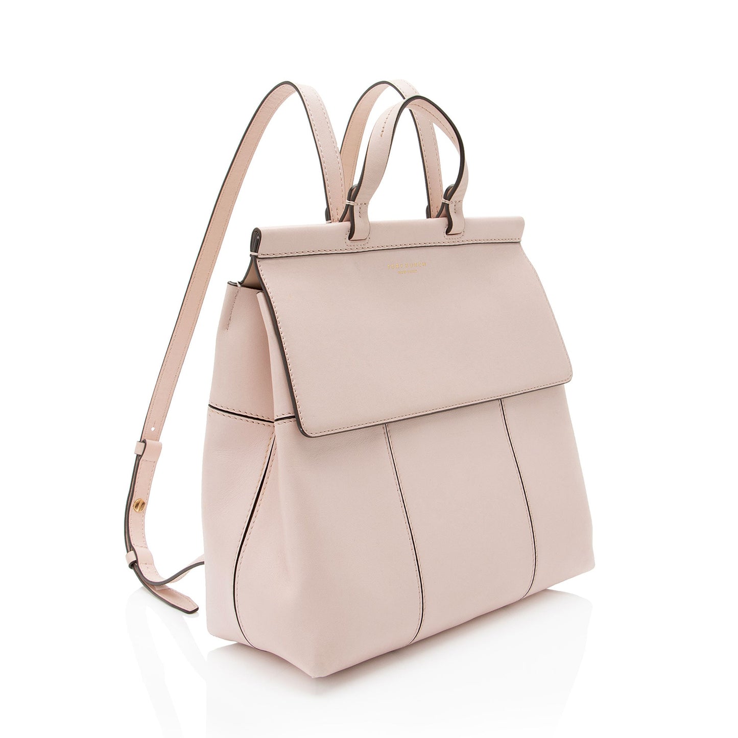 Tory Burch Leather Block T Backpack