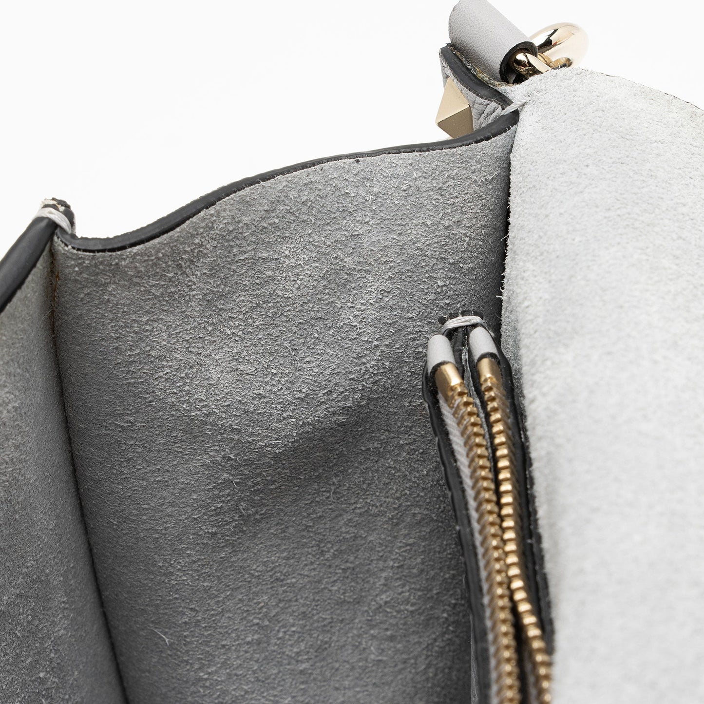 Valentino Grainy Calfskin Rockstud Flap Side Slip Crossbody (SHF-goZOPK)