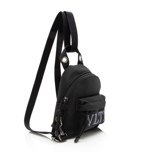 Valentino Nylon VLTN Mini Backpack
