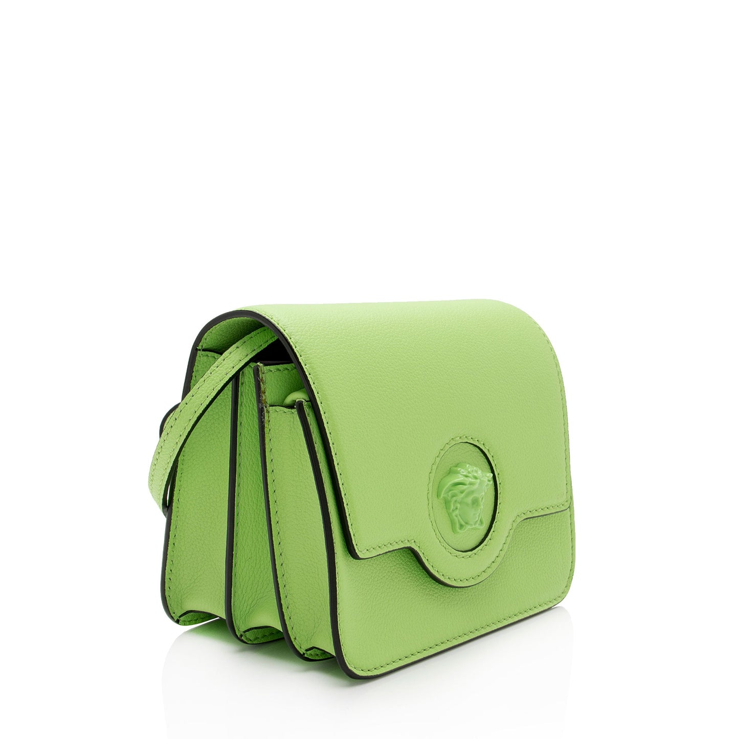 Versace Calfskin Palazzo Medusa Crossbody Bag (SHF-RhgcZQ)