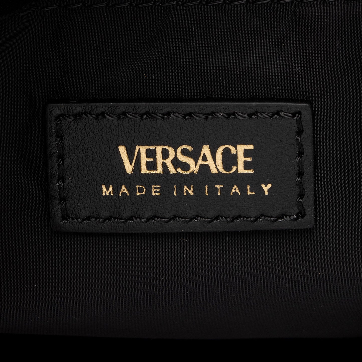 Versace Nylon Medusa Tribute Chain Crossbody