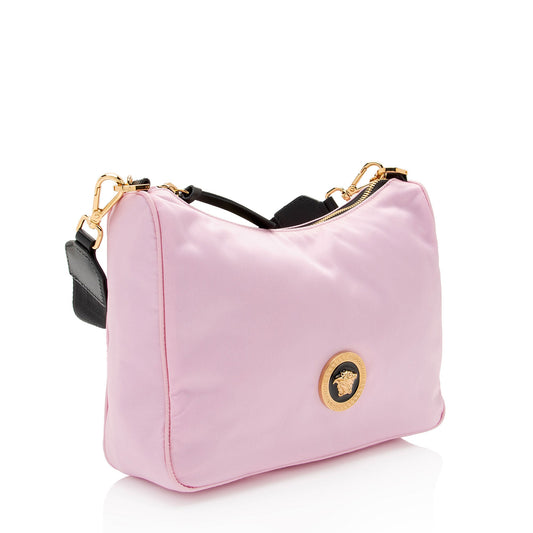 Versace Nylon Medusa Tribute Chain Crossbody