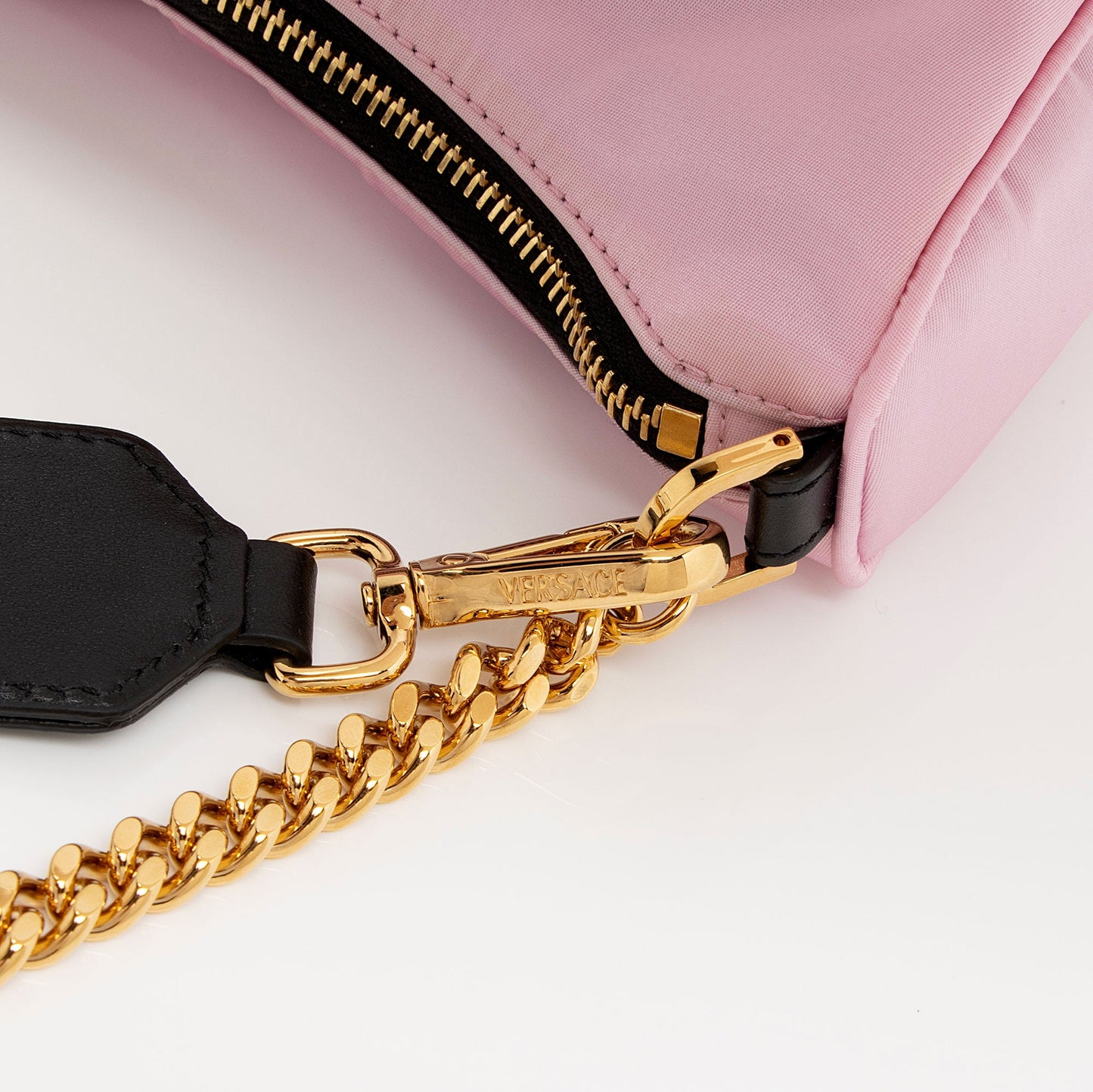 Versace Nylon Medusa Tribute Chain Crossbody