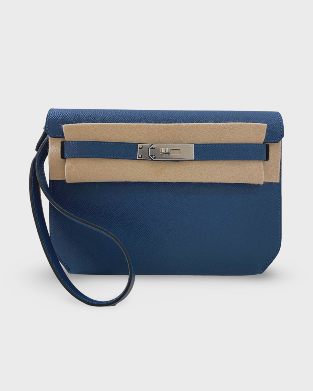 Hermes Kelly Depeche Bleu Thalassa PHW