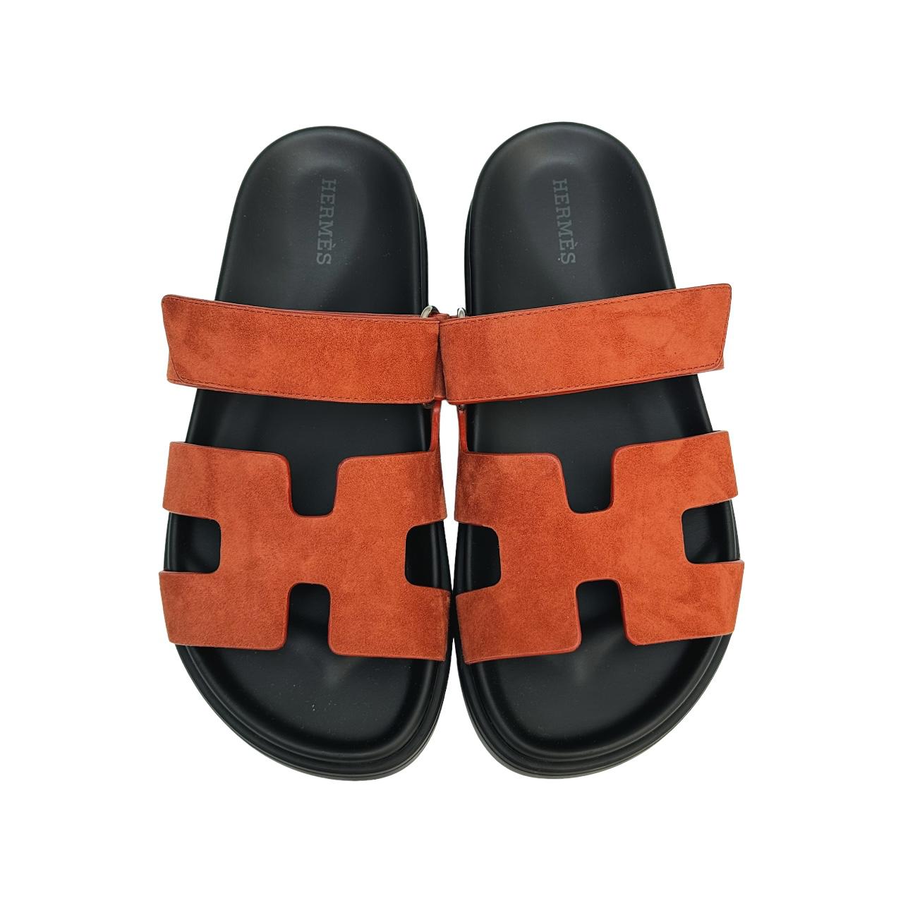 Hermes Chypre Sandal Orange Canyon