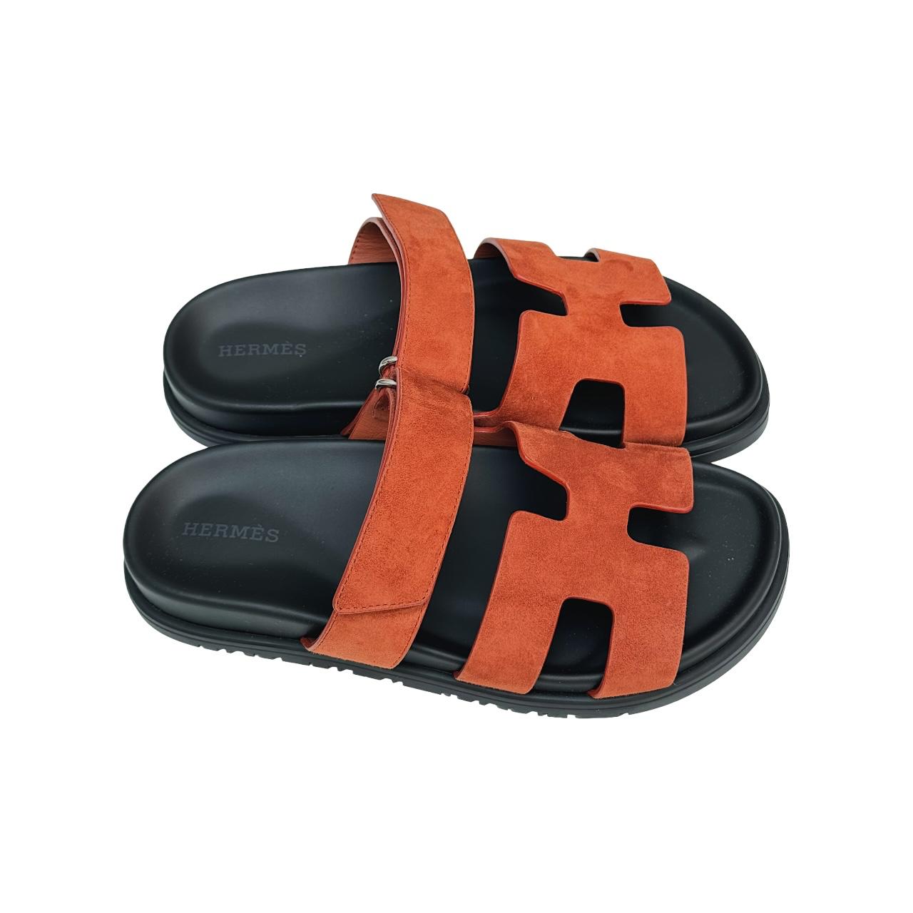 Hermes Chypre Sandal Orange Canyon