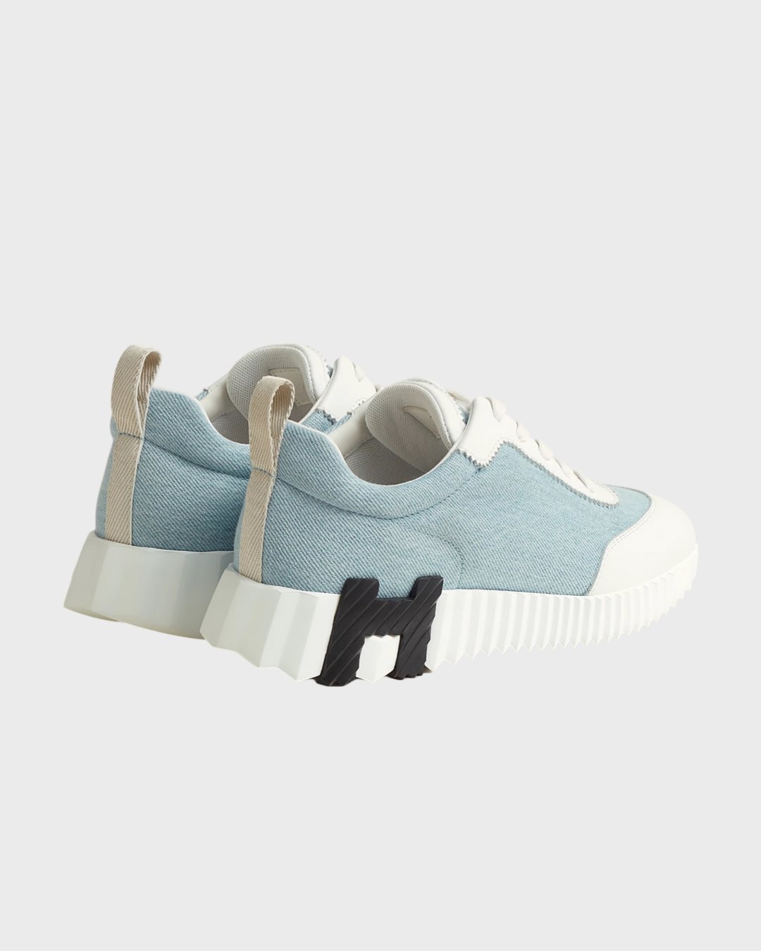 Hermes Bouncing Sneaker Bleu Clair / Blanc