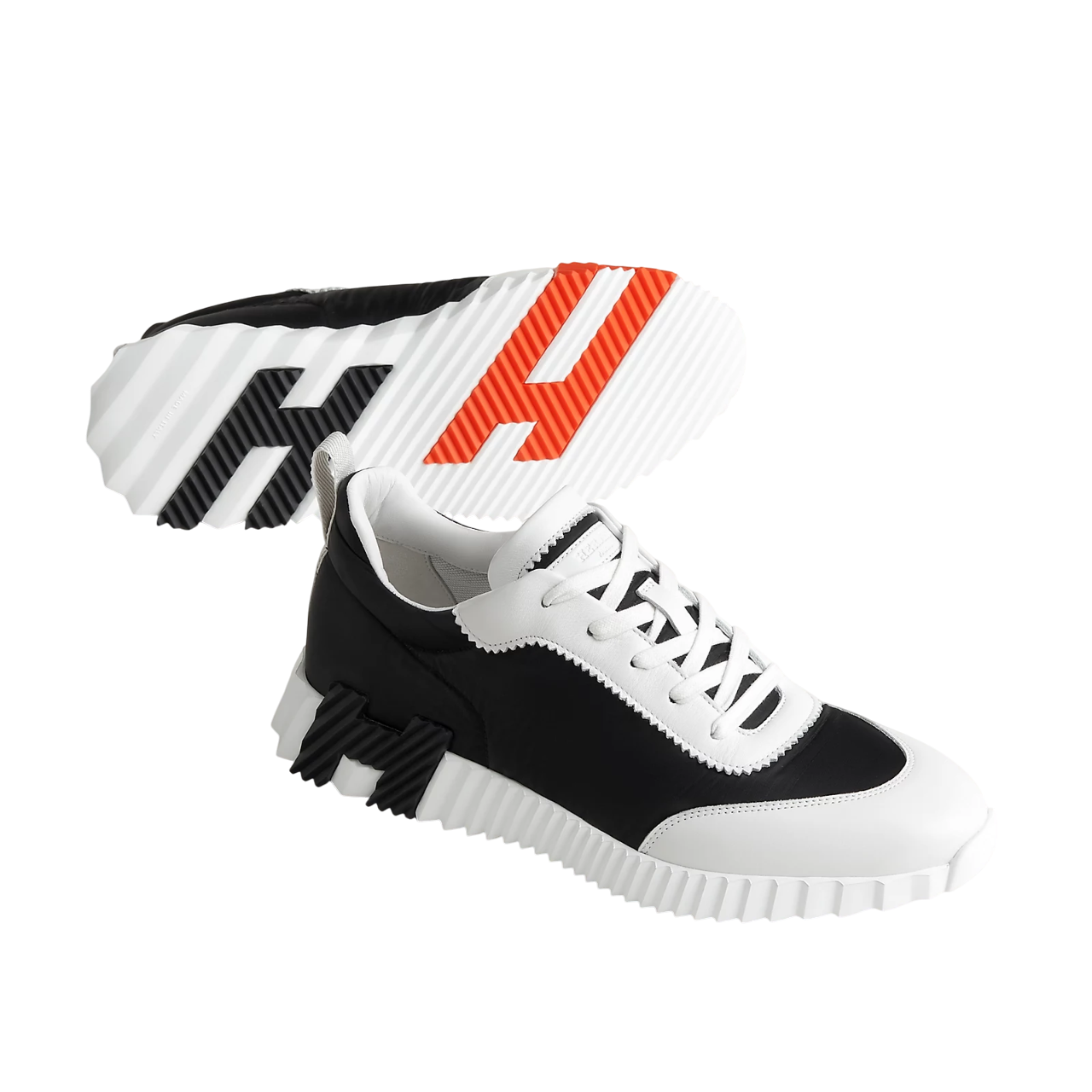 Hermes Bouncing Sneaker Noir / Blanc