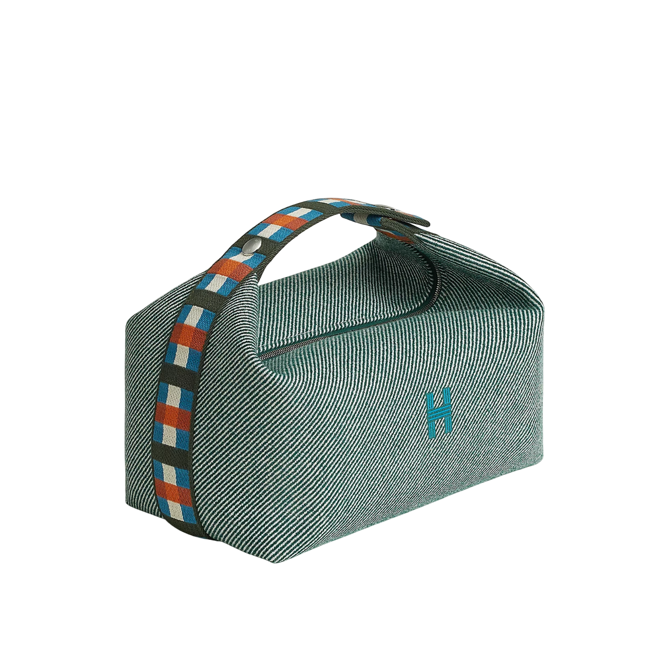 Hermes Bride A Brac H Natte Large Model Case Bicolor