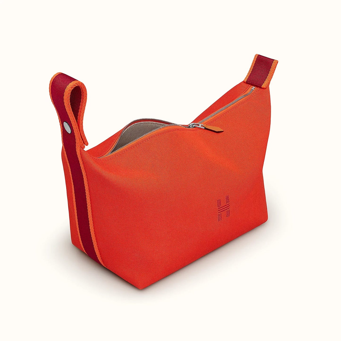 Hermes Bride A Brac H Natte Large Model Case Orange