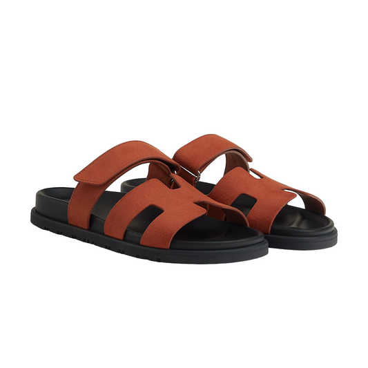 Hermes Chypre Sandal Orange Canyon