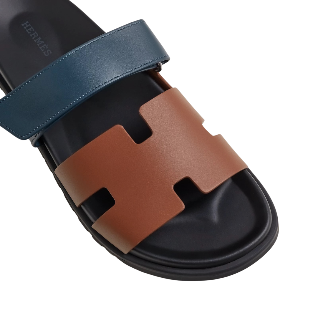 Hermes Chypre sandal Gold / Bleu Céleste