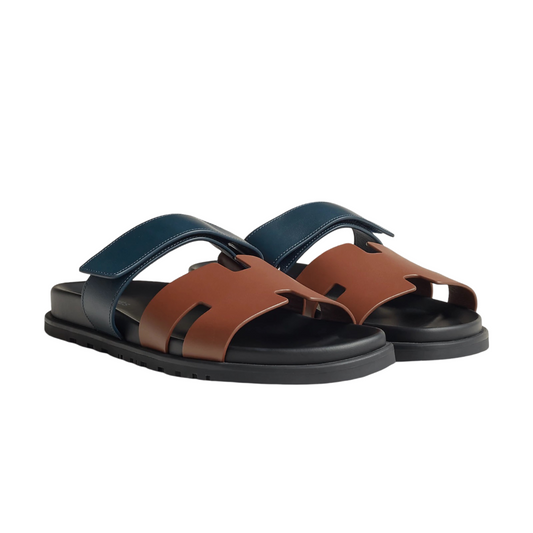 Hermes Chypre sandal Gold / Bleu Céleste