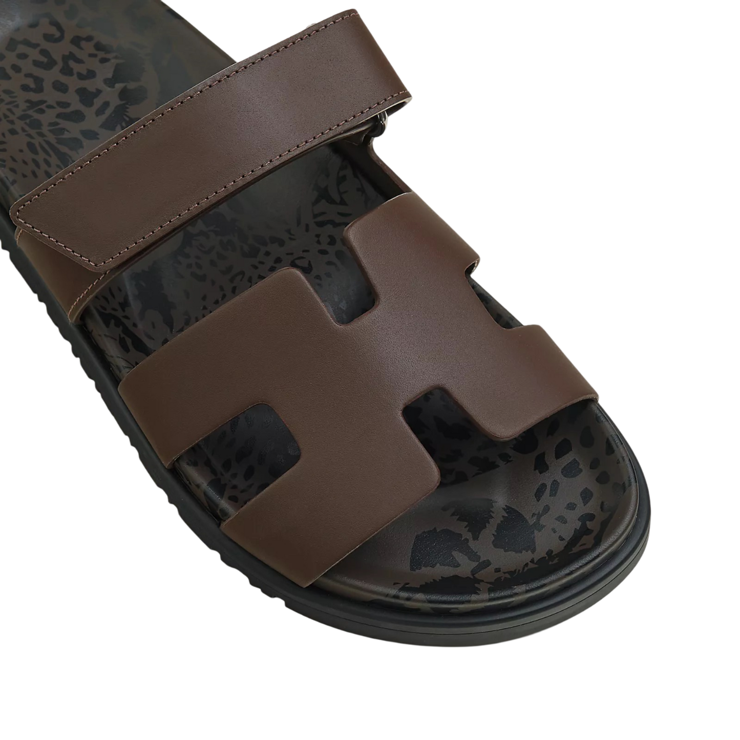 Hermes Chypre Sandal Dark Brown