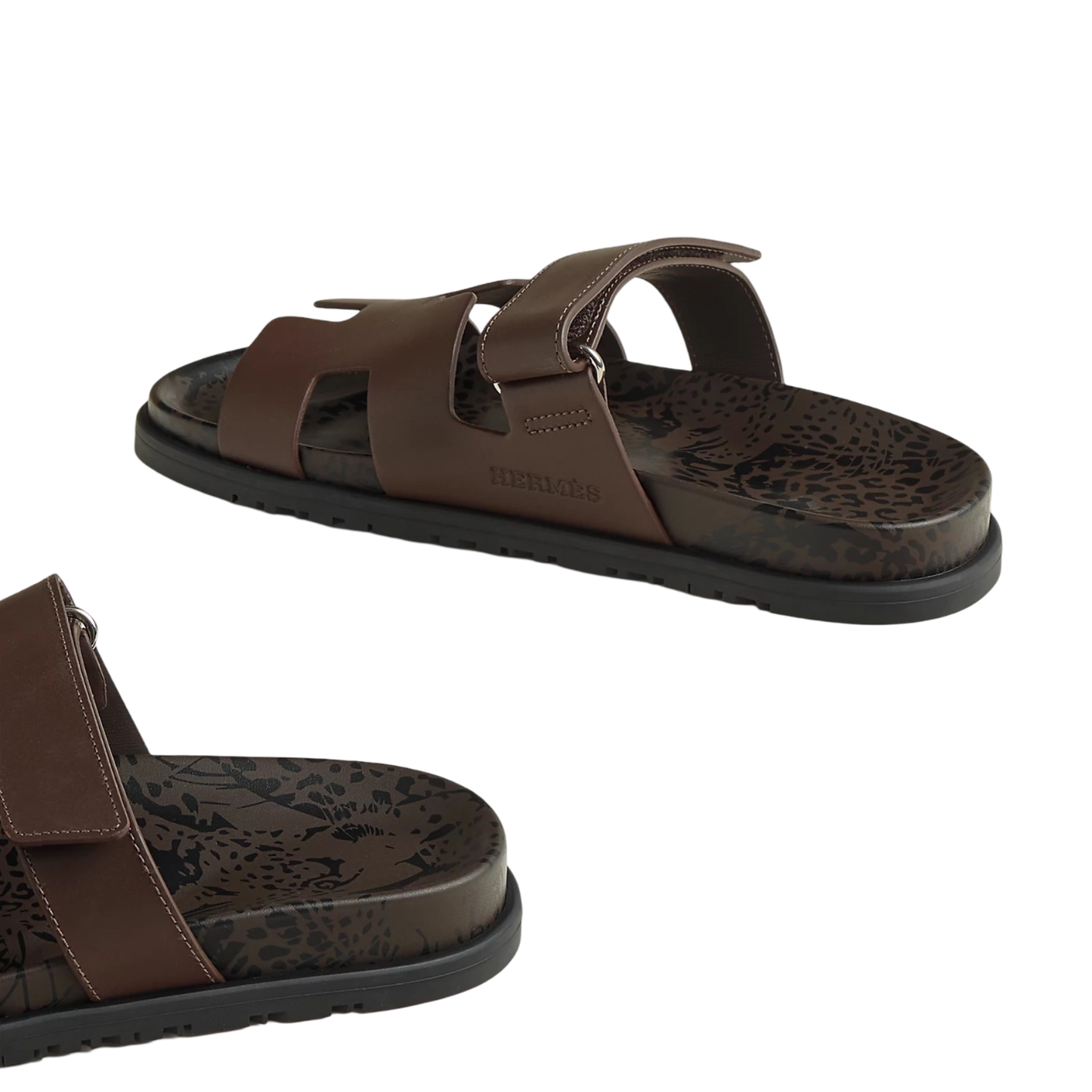 Hermes Chypre Sandal Dark Brown