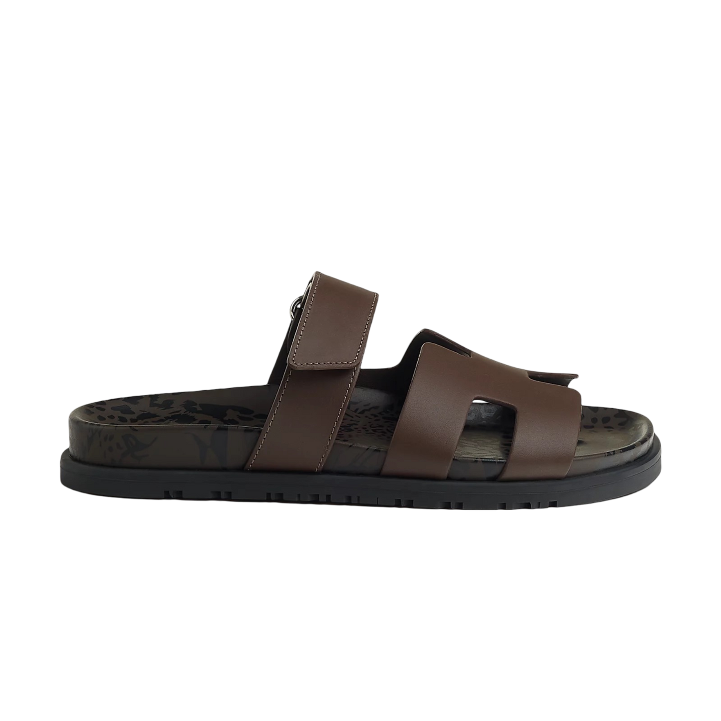Hermes Chypre Sandal Dark Brown