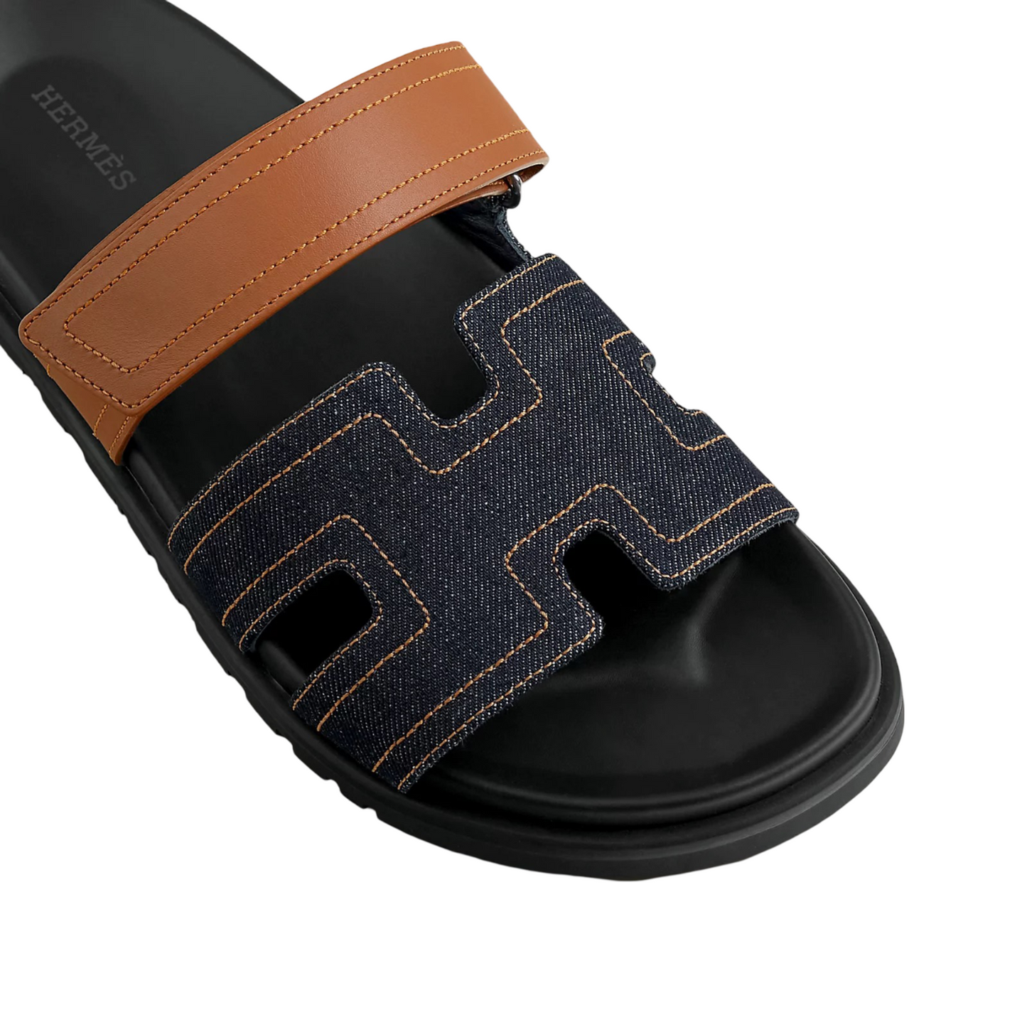 Hermes Chypre Sandal Bleu Brut / Naturel