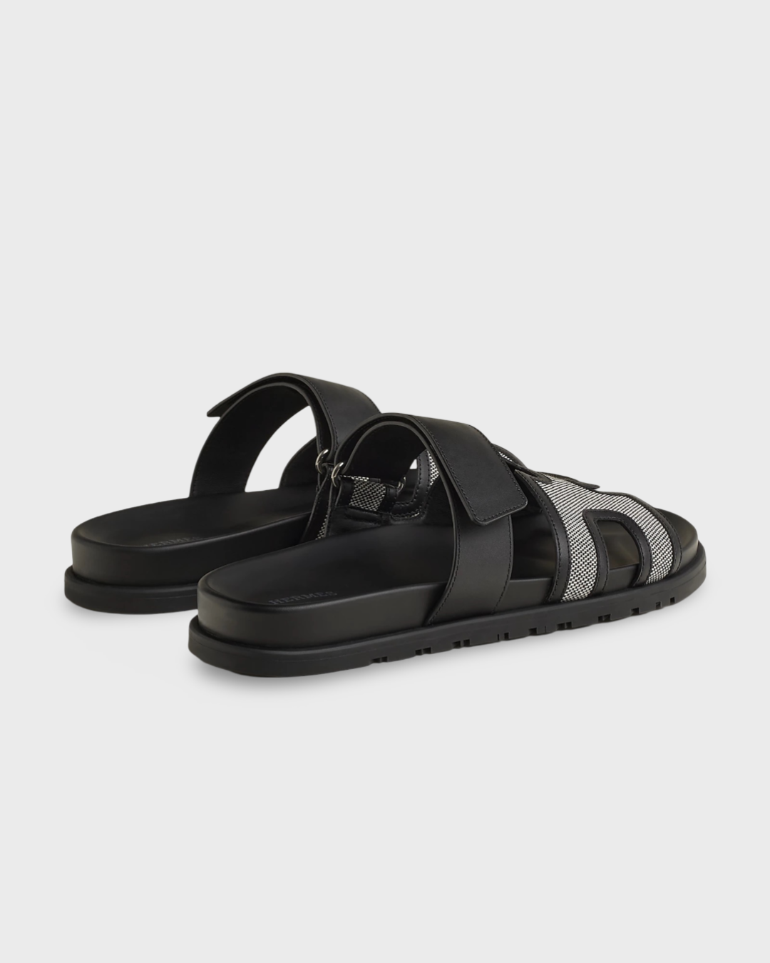 Hermes Chypre sandal Prunoir / Noir