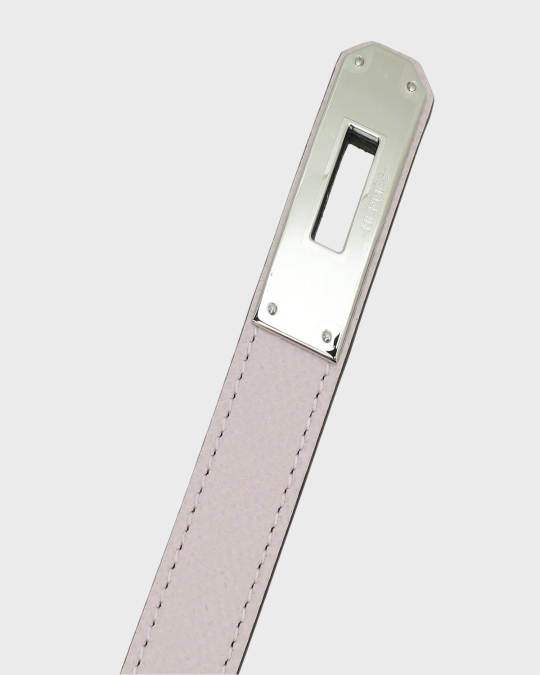 Hermes Kelly Belt 18 Mauve Pale