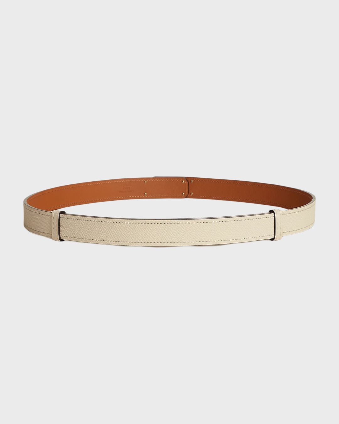 Hermes Kelly Belt 18 H Filet Nata