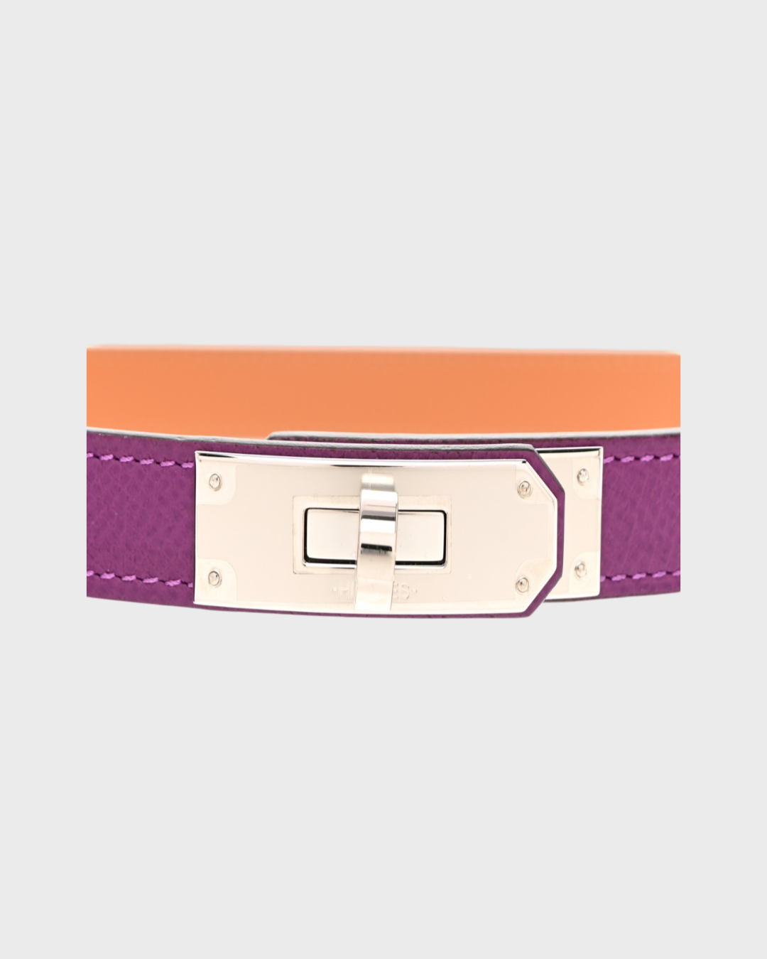 Hermes Kelly Belt 18 Anémone Rose