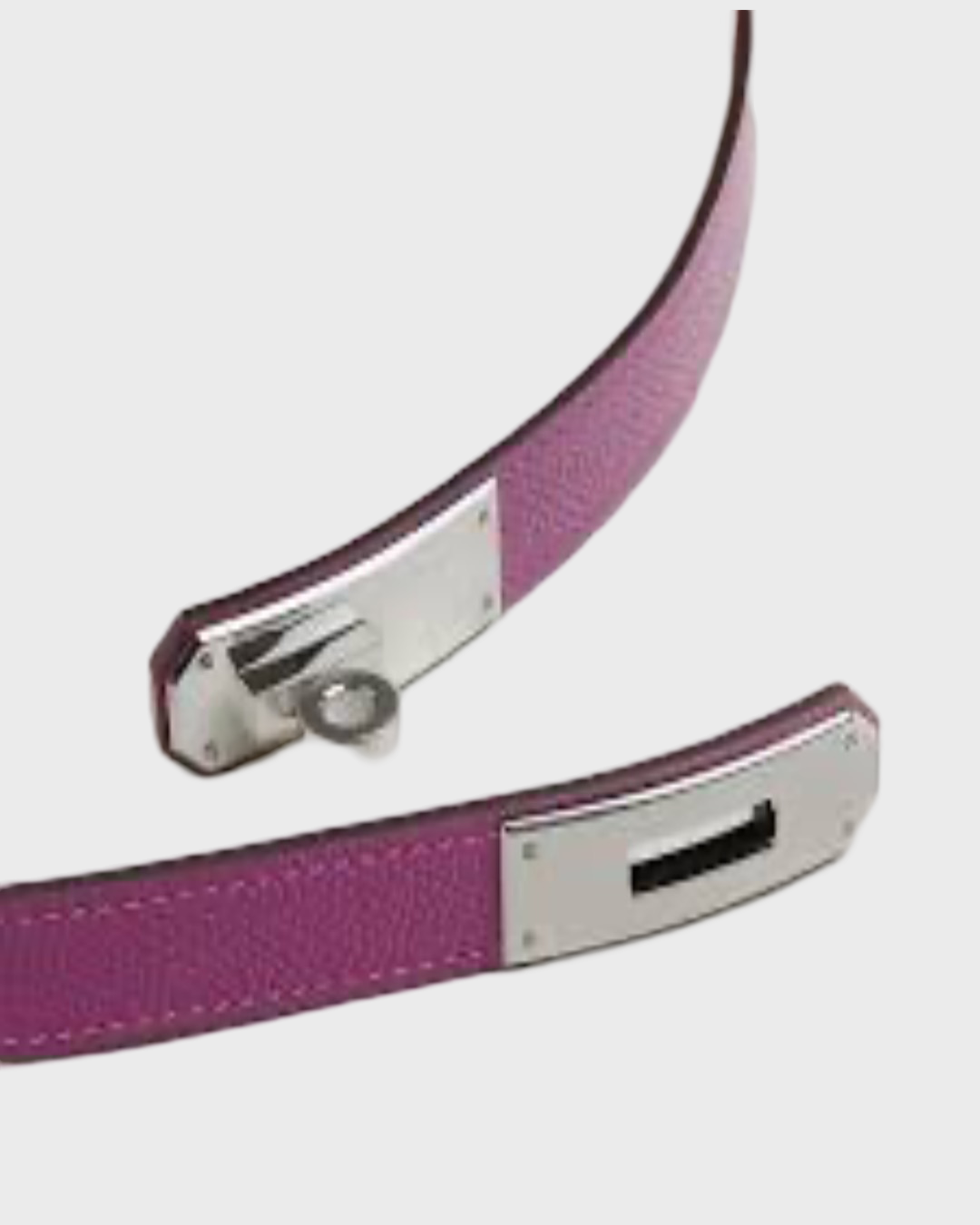 Hermes Kelly Belt 18 Anémone Rose