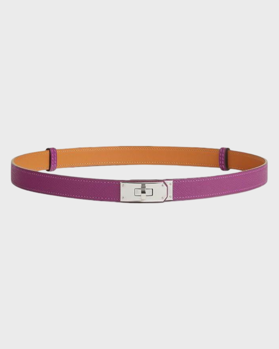 Hermes Kelly Belt 18 Anémone Rose