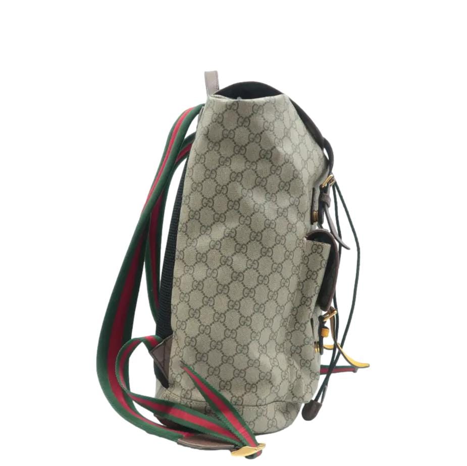 GUCCI Neo Vintage GG Supreme Canvas Backpack Beige 473869