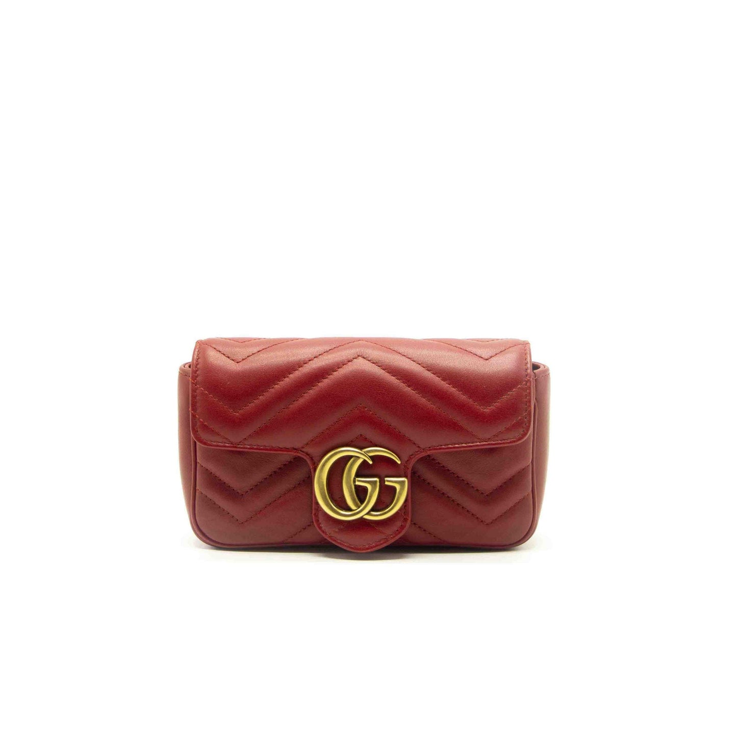 Gucci GG Marmont Matelass� Leather Super Mini Bag
