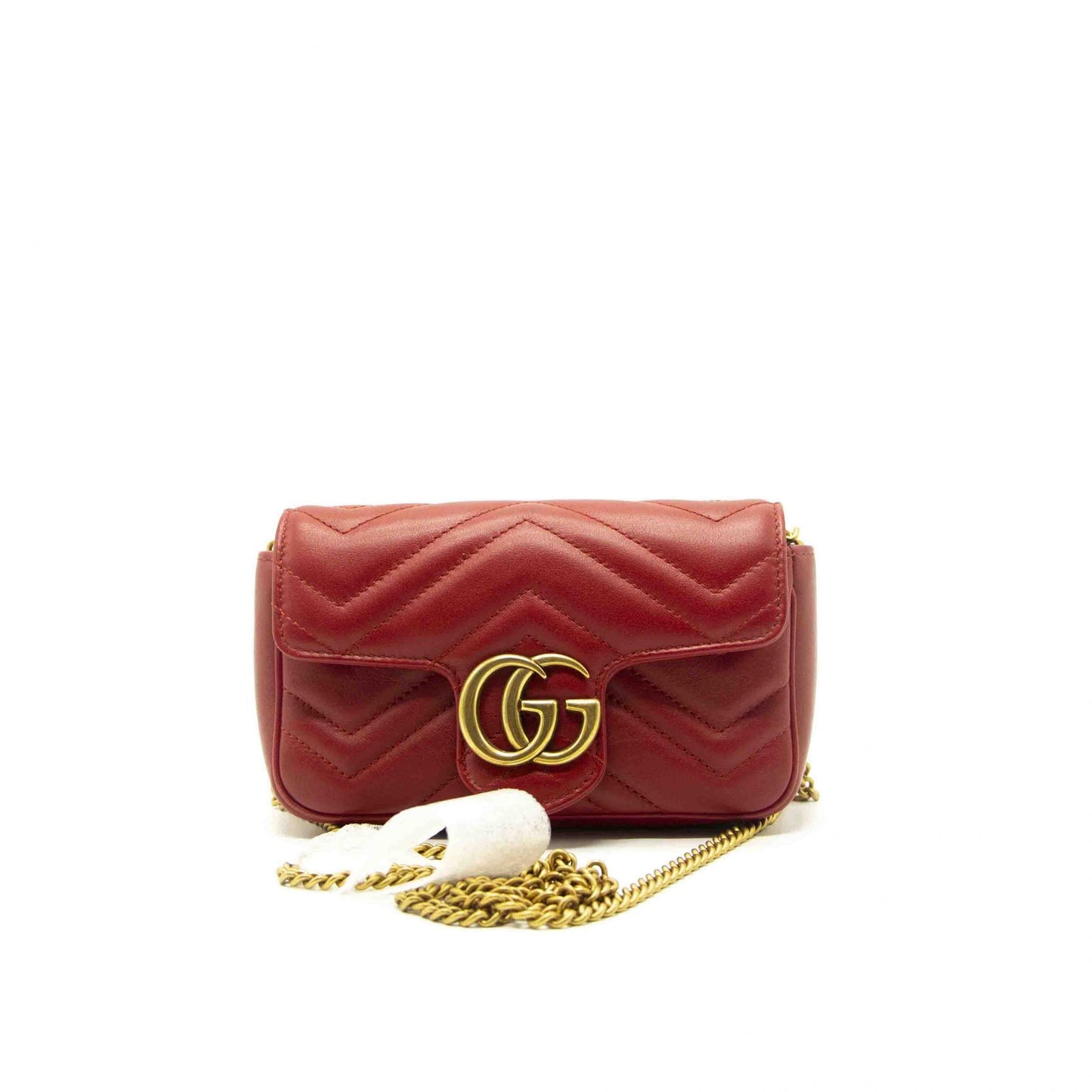 Gucci GG Marmont Matelass� Leather Super Mini Bag