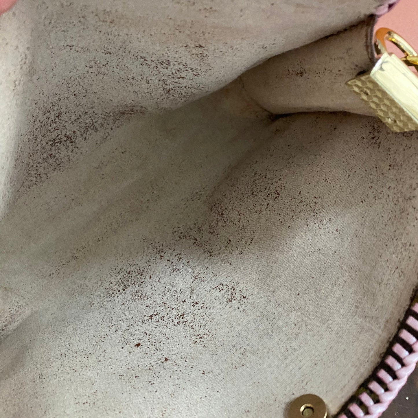 The Swan Crossbody Bag -Orvis bags Monogram in Blush Pink