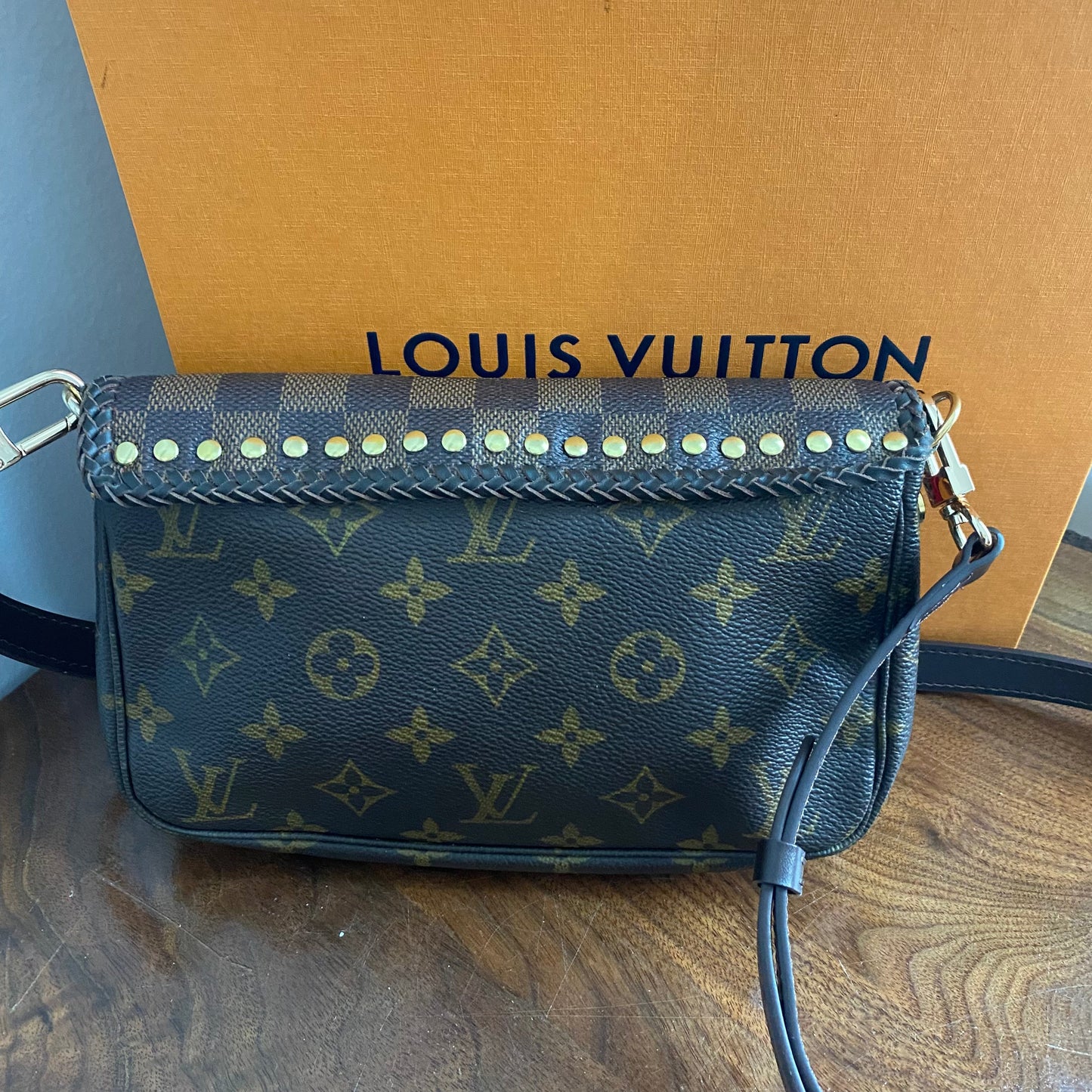 The Junco -Orvis bags Damier/Monogram Mix Crossbody Bag