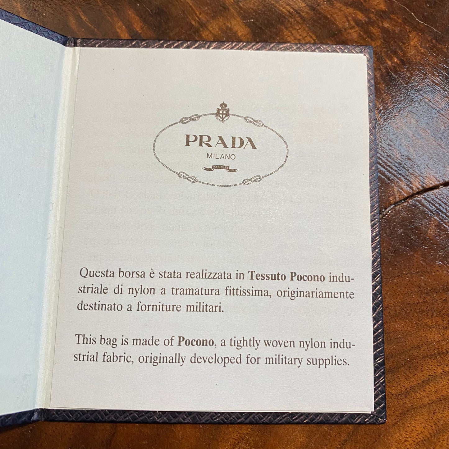 The Swan -Orvis bags Prada Organizer with Studs Crossbody/Wristlet
