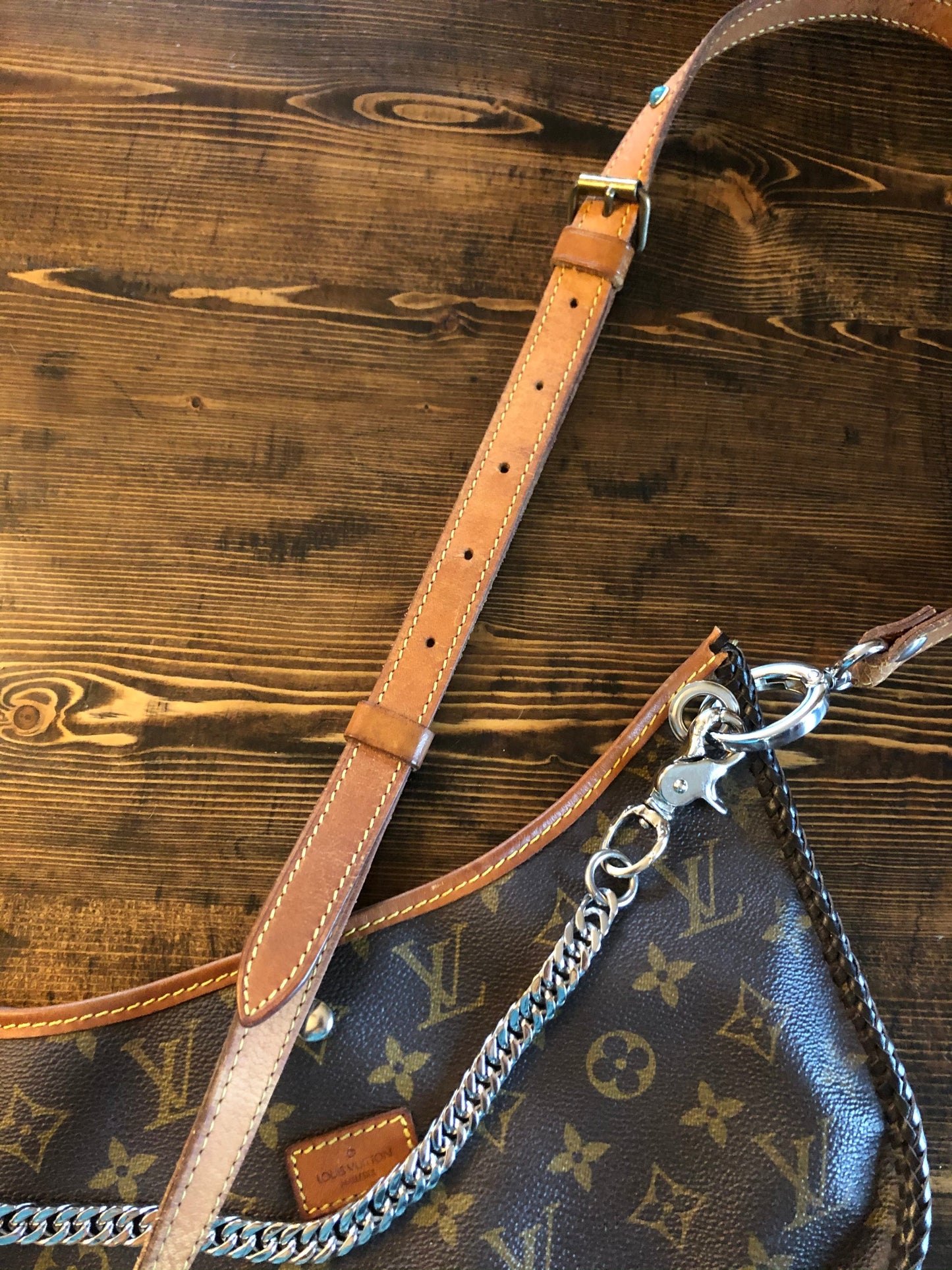 The Peacock -Orvis bags Monogram Hobo Crossbody