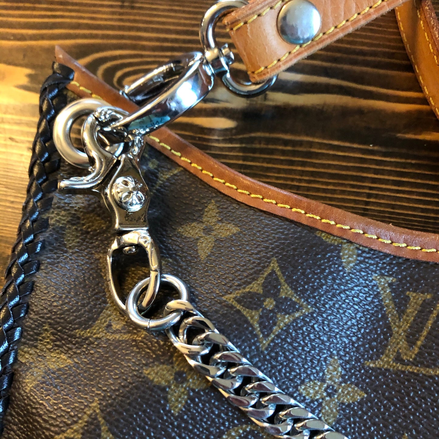 The Peacock -Orvis bags Monogram Hobo Crossbody