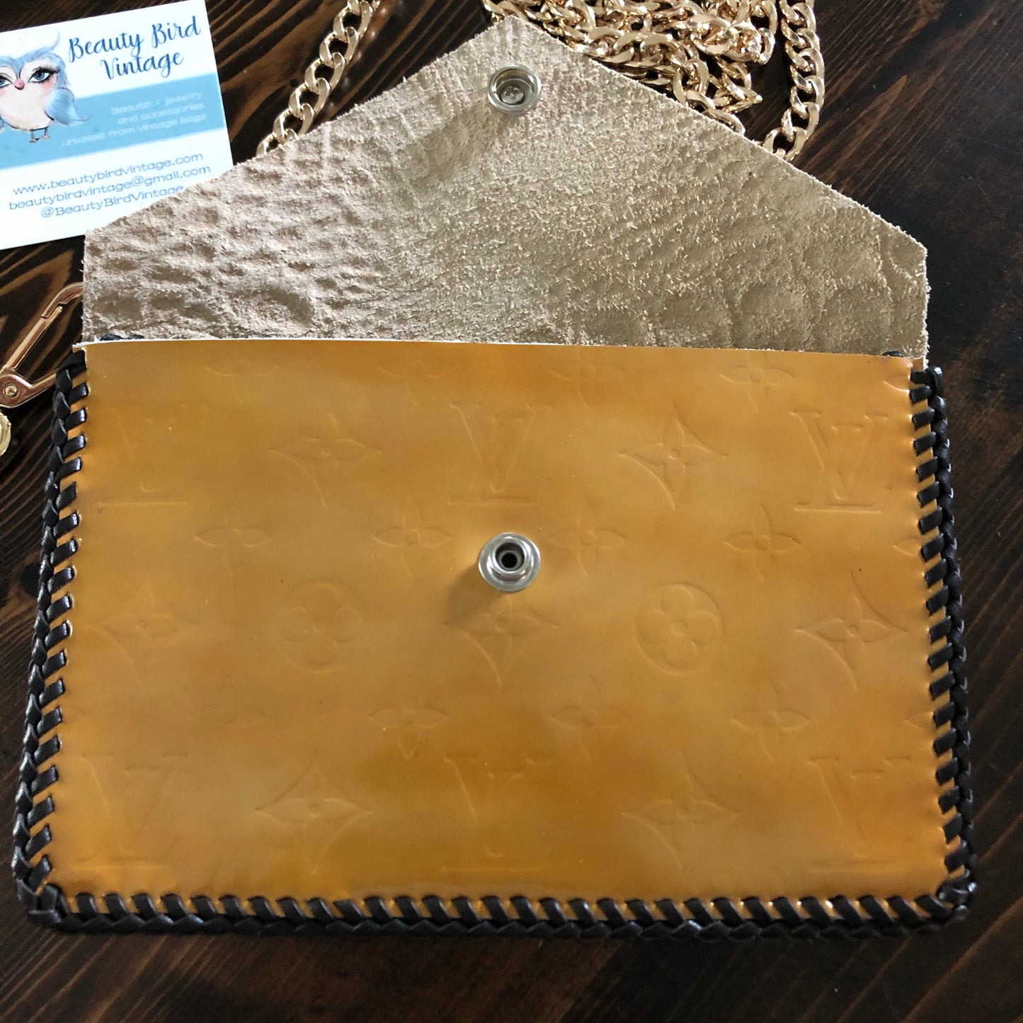 The Wren - Gold VernisOrvis bags Wristlet/Crossbody/Clutch Bag