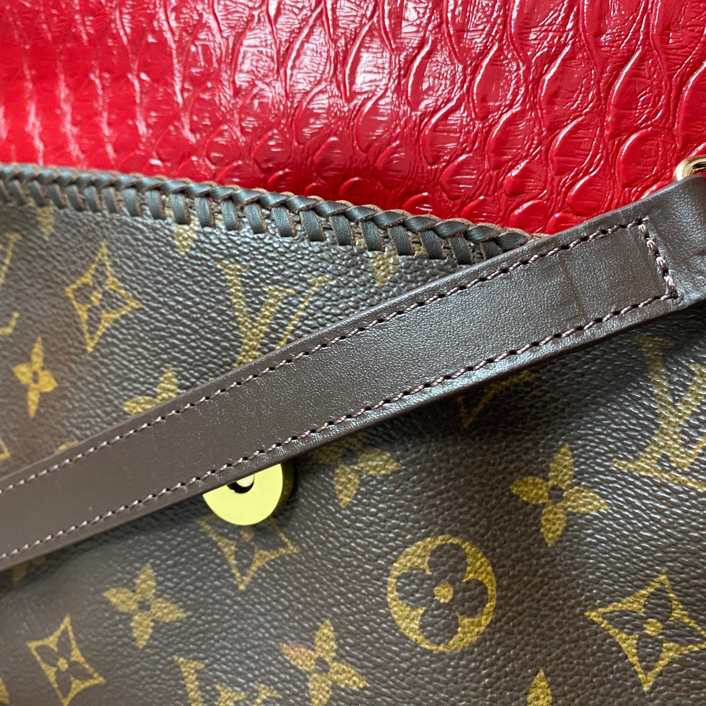 The Junco -Orvis bags Damier/Monogram Mix Crossbody Bag