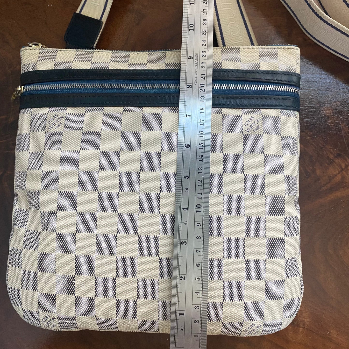 The Blue and White Swallow -Orvis bags Damier Azur Crossbody