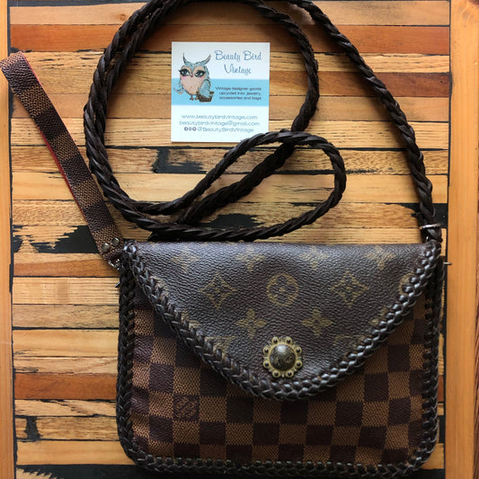 The Falcon - Damier/Monogram MixOrvis bags Wristlet/Crossbody/Clutch