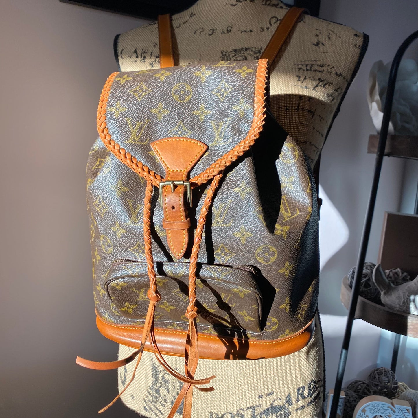 The Loon Backpack - MMOrvis bags Monogram in Tan