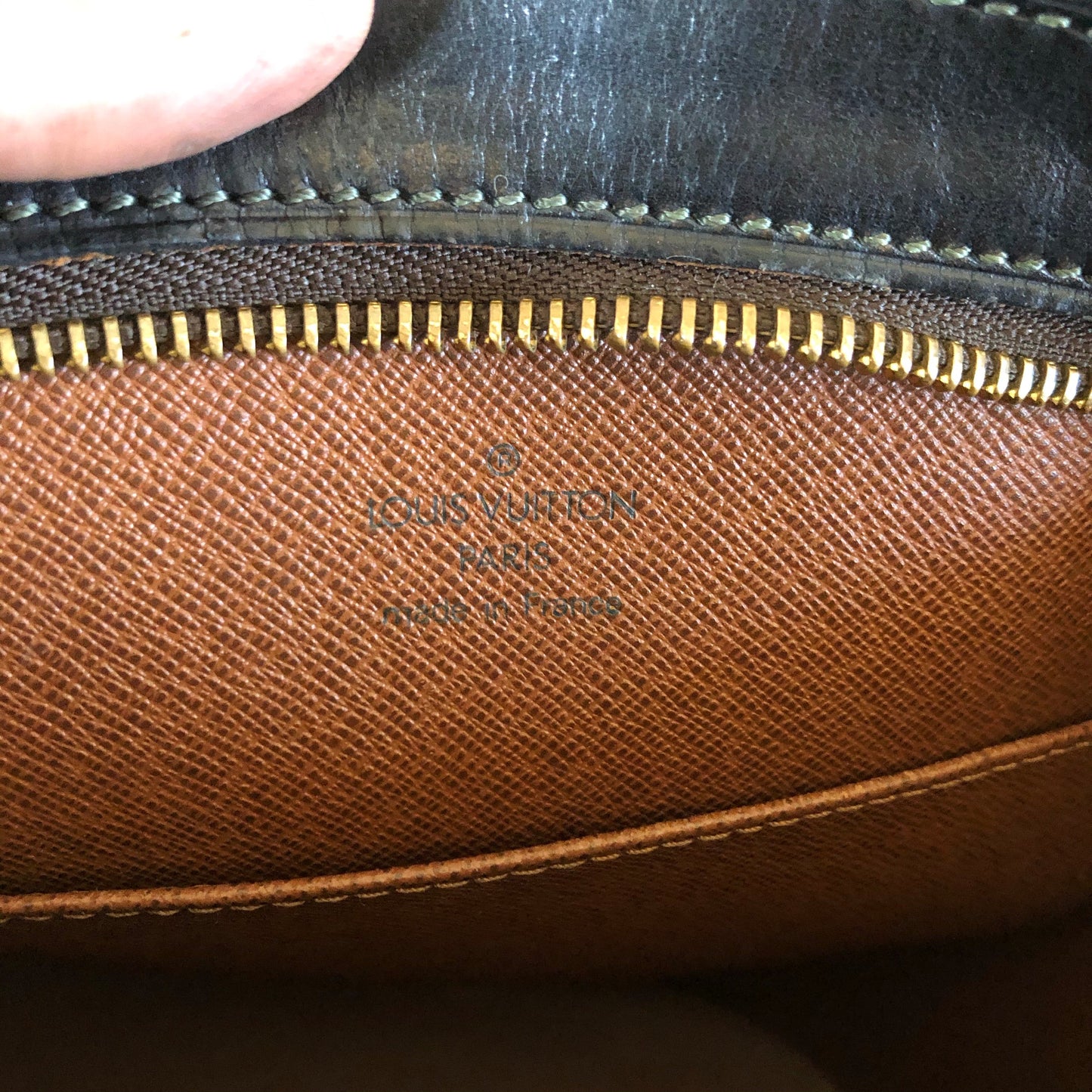 The Finch -Orvis bags Monogram Black Crossbody