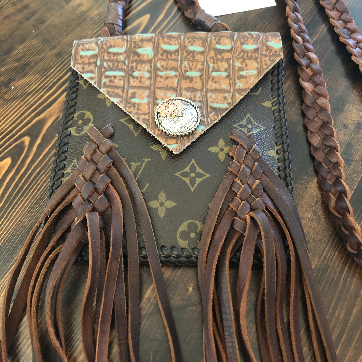 The Hawk - BrownOrvis bags Clutch/Wristlet/Crossbody Bag