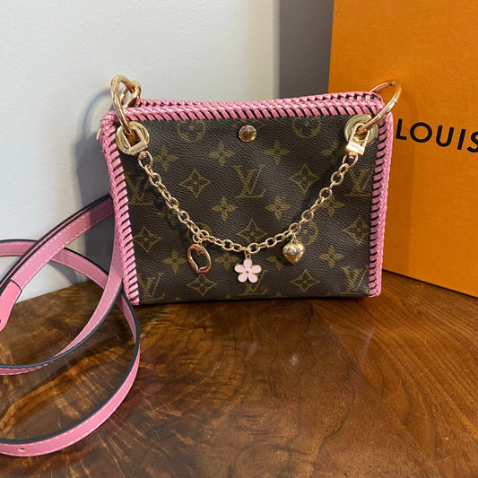 The Cygnet Crossbody -Orvis bags Monogram in Barbie Pink
