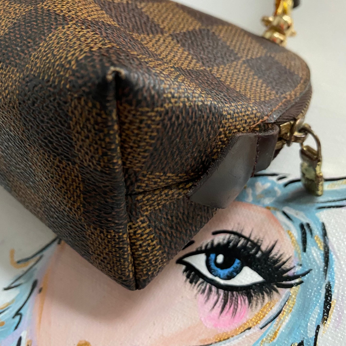 The Junco Crossbody Bag -Orvis bags Damier in Brown
