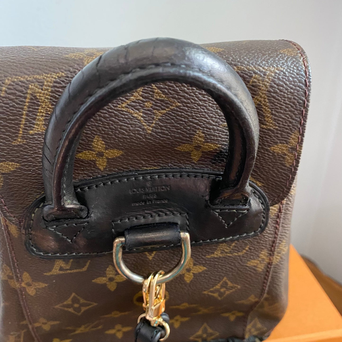 The Loon -Orvis bags Monogram Mini Backpack in Black
