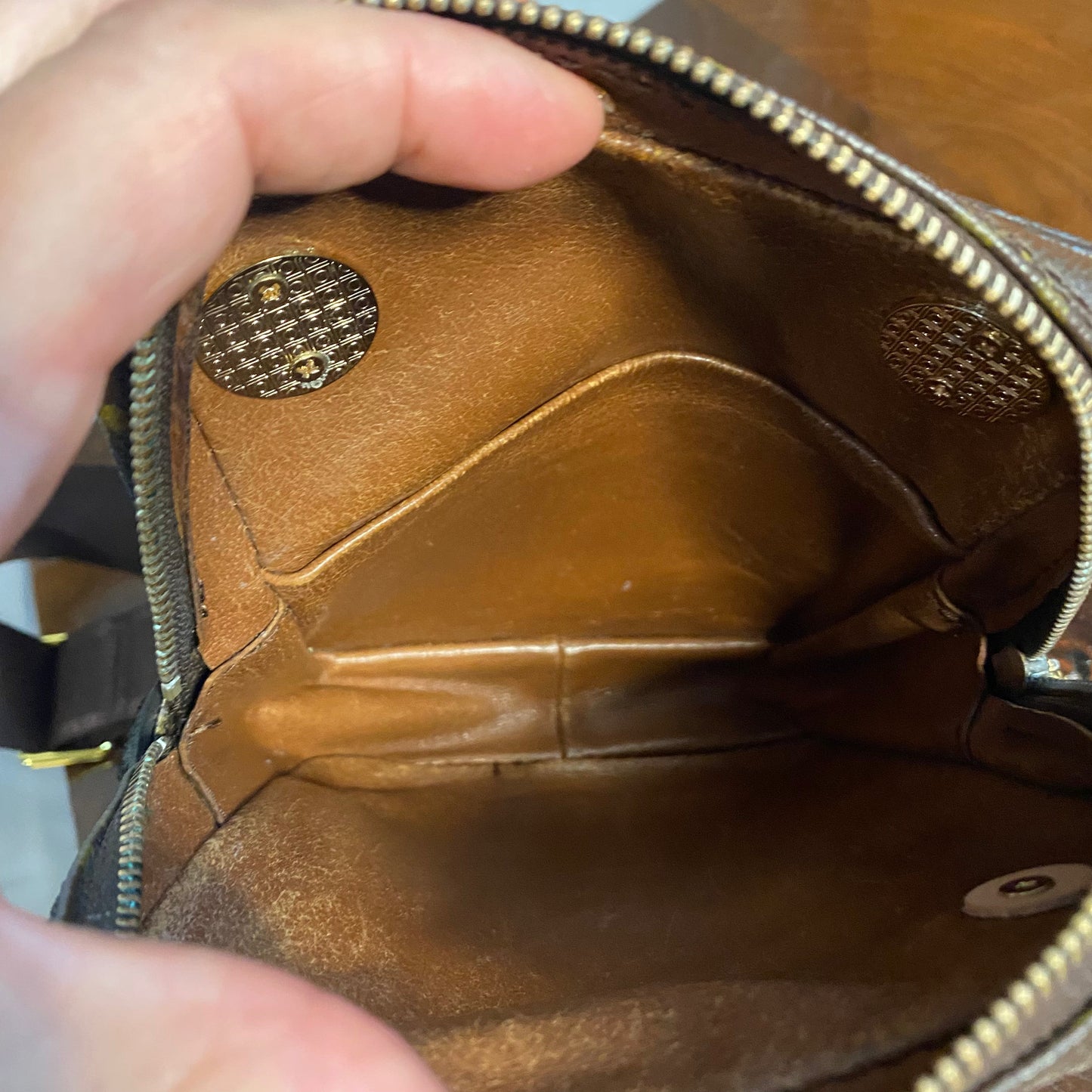 The Junco Crossbody -Orvis bags Monogram in Brown