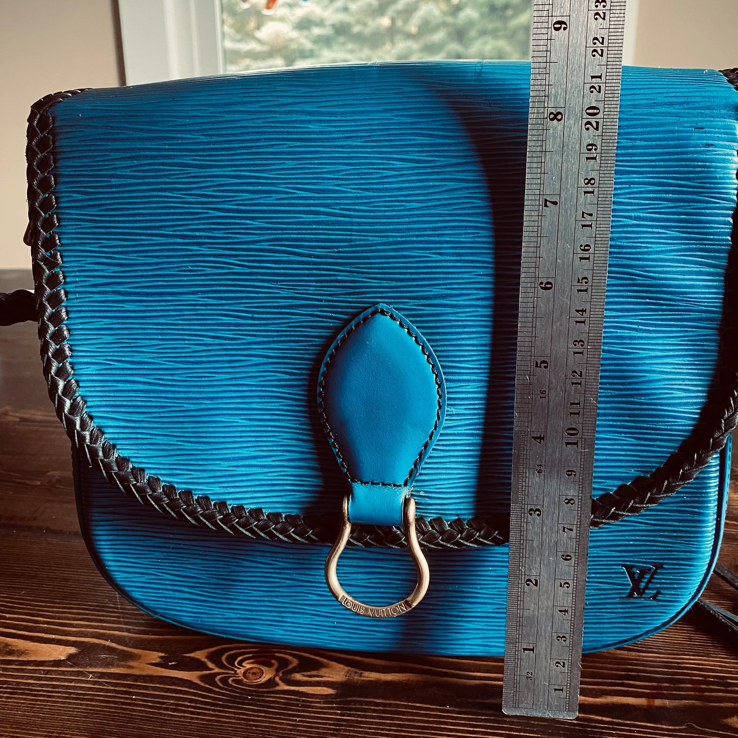 The Swift -Orvis bags Blue Epi Crossbody