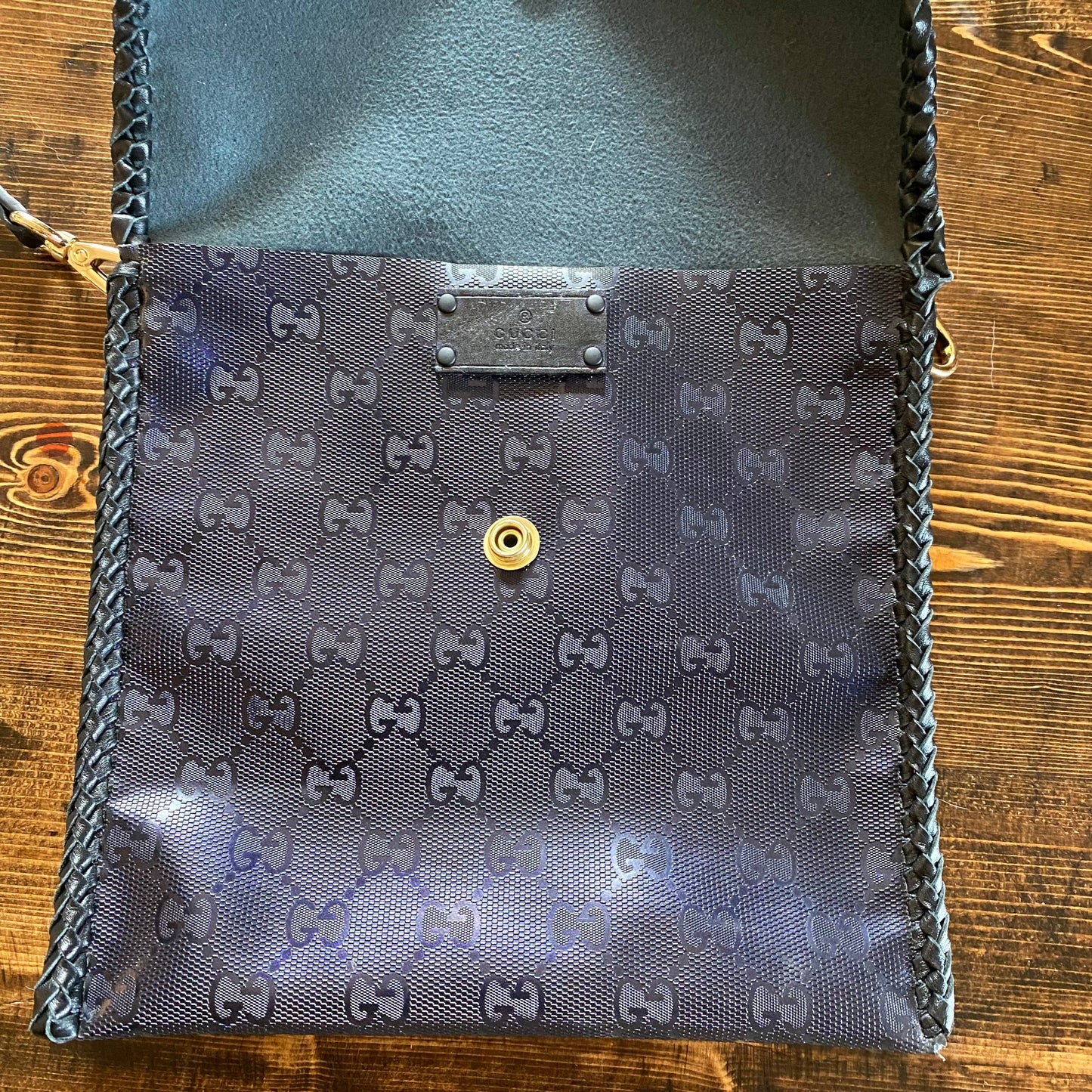 The Robin -Orvis bags GG Crossbody in Blue/Purple