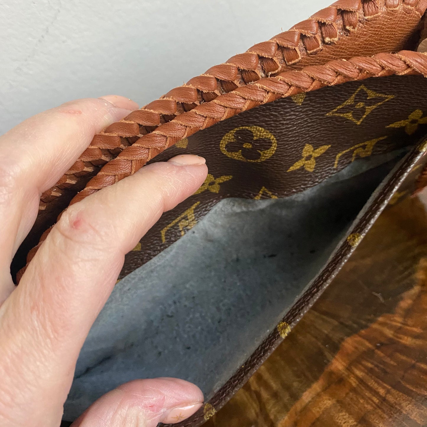 The Osprey -Orvis bags Monogram in Whiskey Crossbody Bag